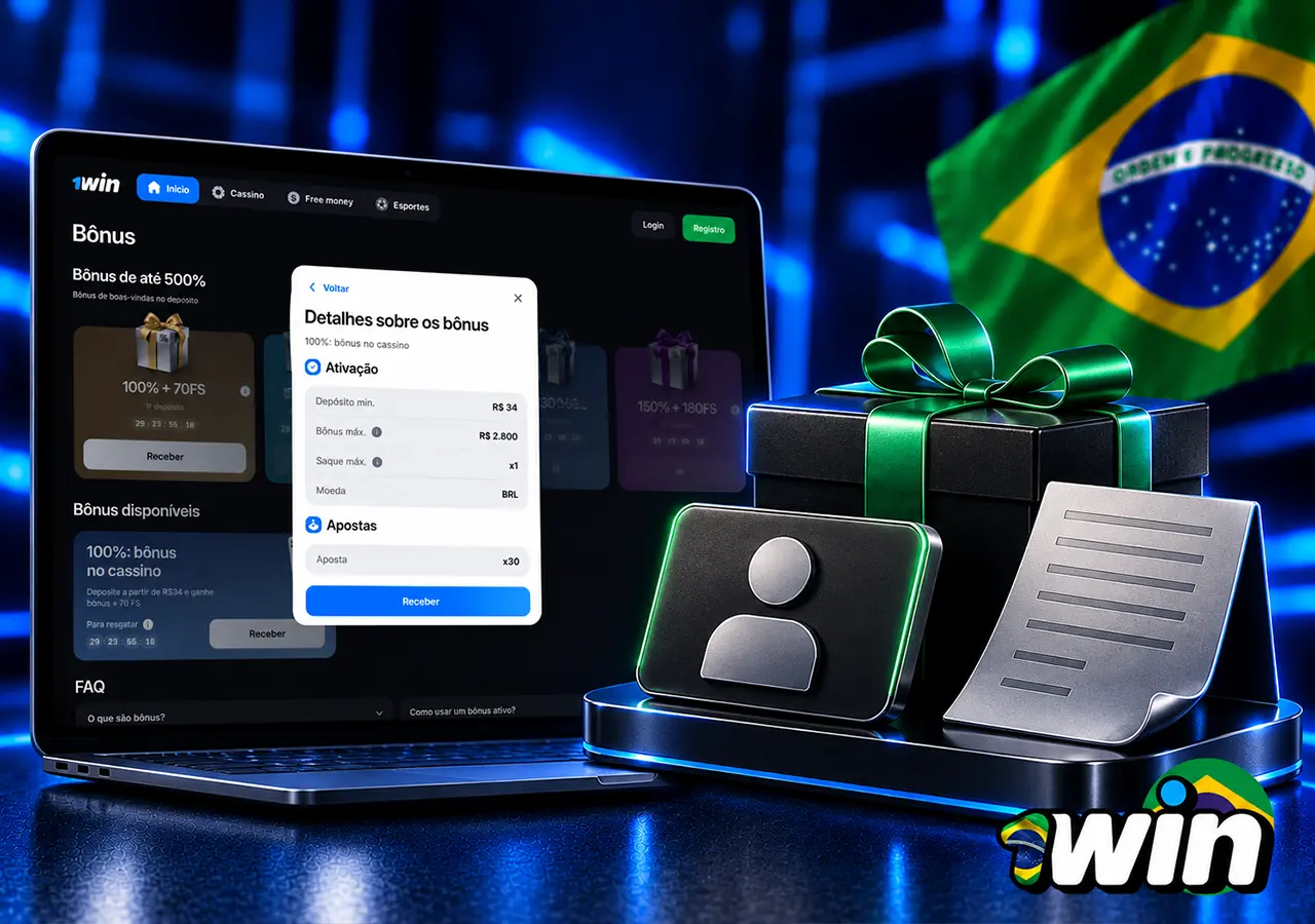 Condições da oferta inicial da 1win para novos usuários